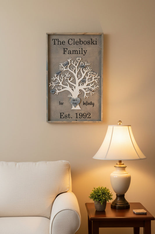 Family Tree sign